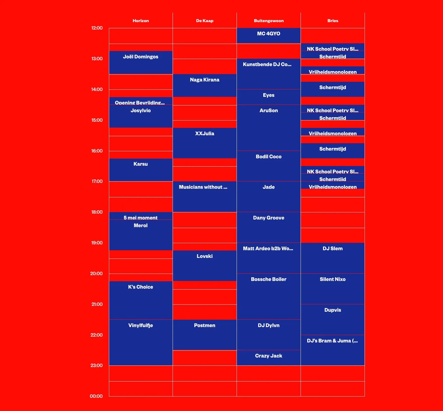 Bevrijdingsfestival Brabant screenshot