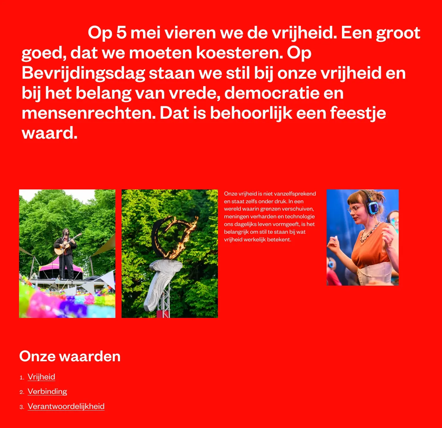 Bevrijdingsfestival Brabant screenshot