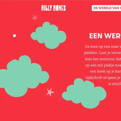 screenshot of Billybones.nl
