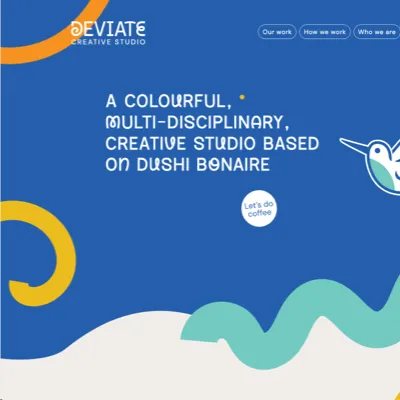 screenshot of Deviate.design