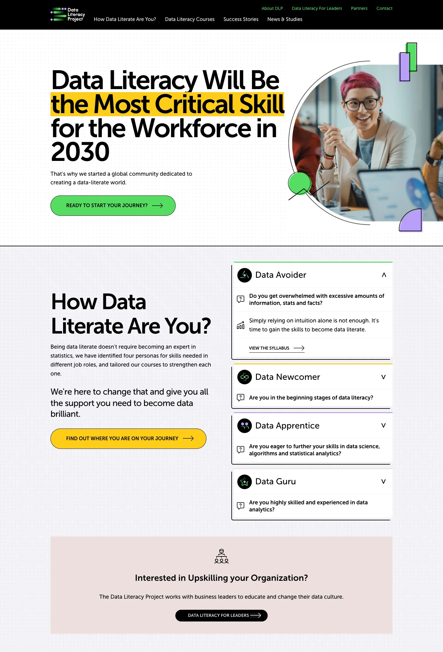 The Data Literacy Project screenshot