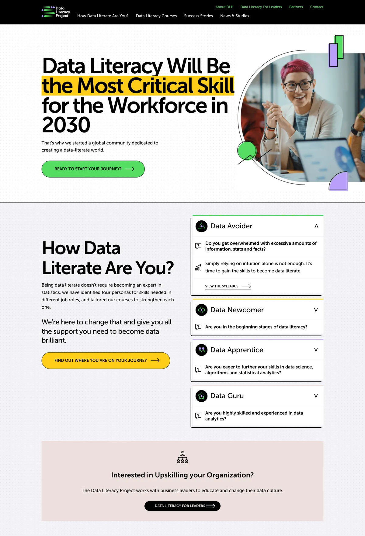 The Data Literacy Project screenshot