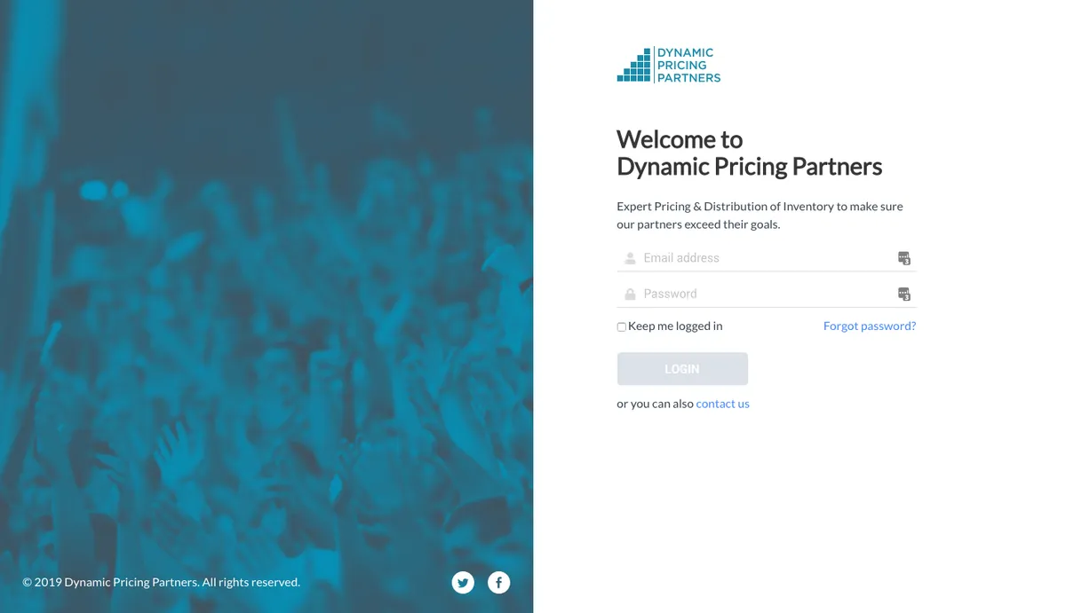 Dynamic Pricing Partners screenshot