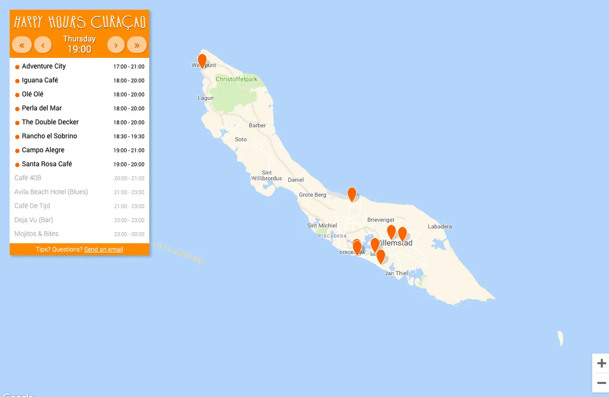 Happy Hours Curaçao screenshot