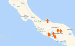 screenshot of Happyhourscuracao.com
