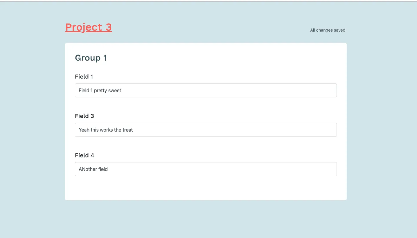 Justfields.com screenshot