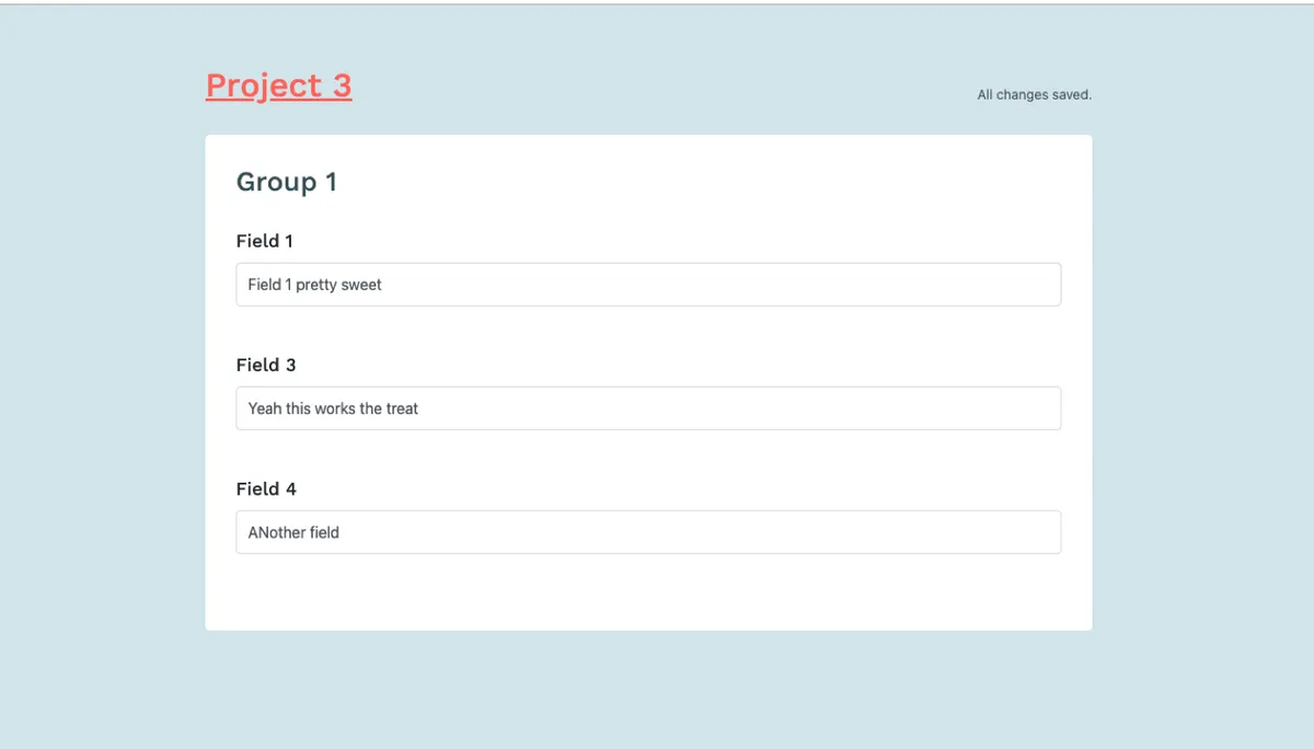 Justfields.com screenshot