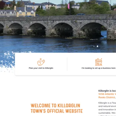 screenshot of Killorglin.ie