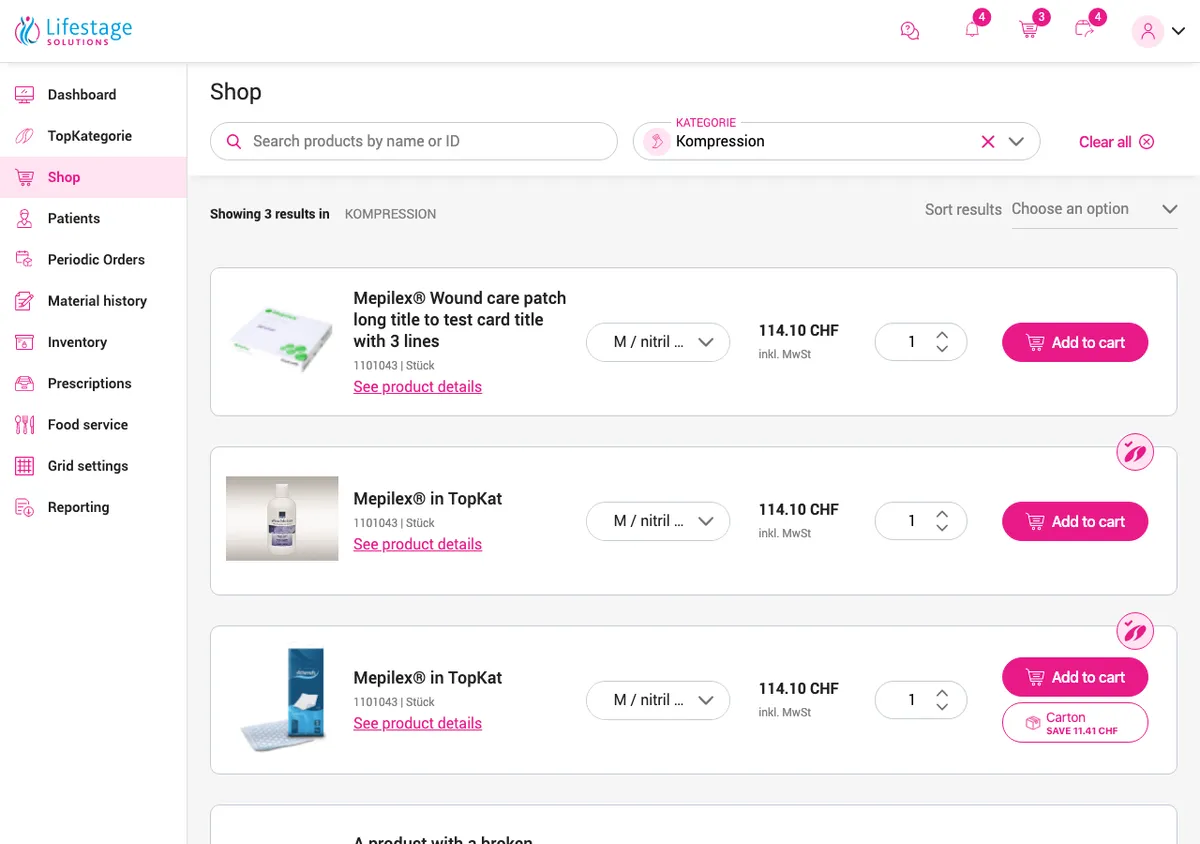 Lifestage Solutions screenshot