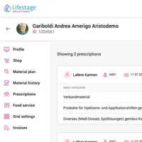 screenshot of Lifestage Solutions