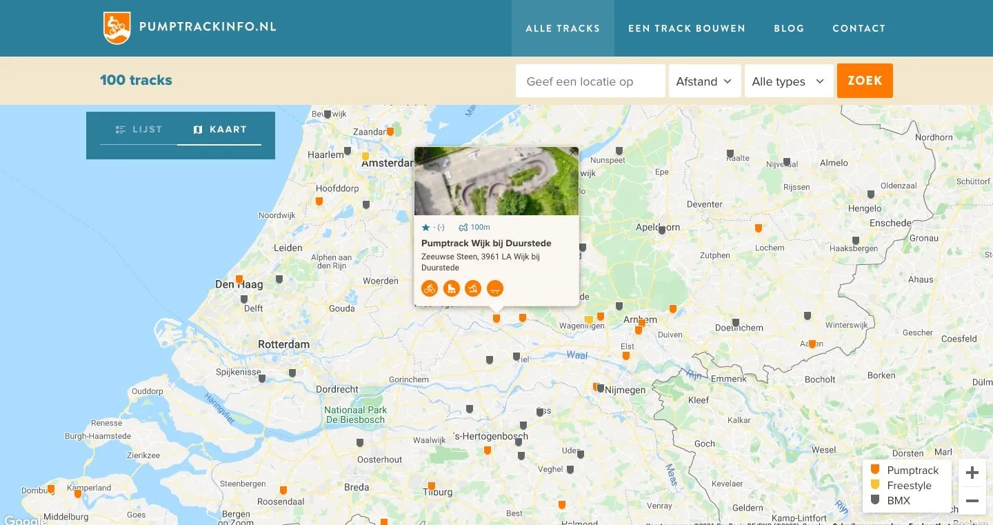 Pumptrackinfo.nl screenshot