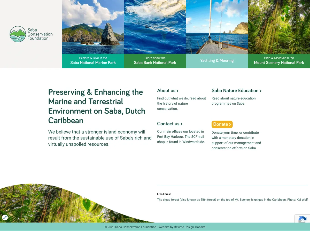 Sabapark.org screenshot