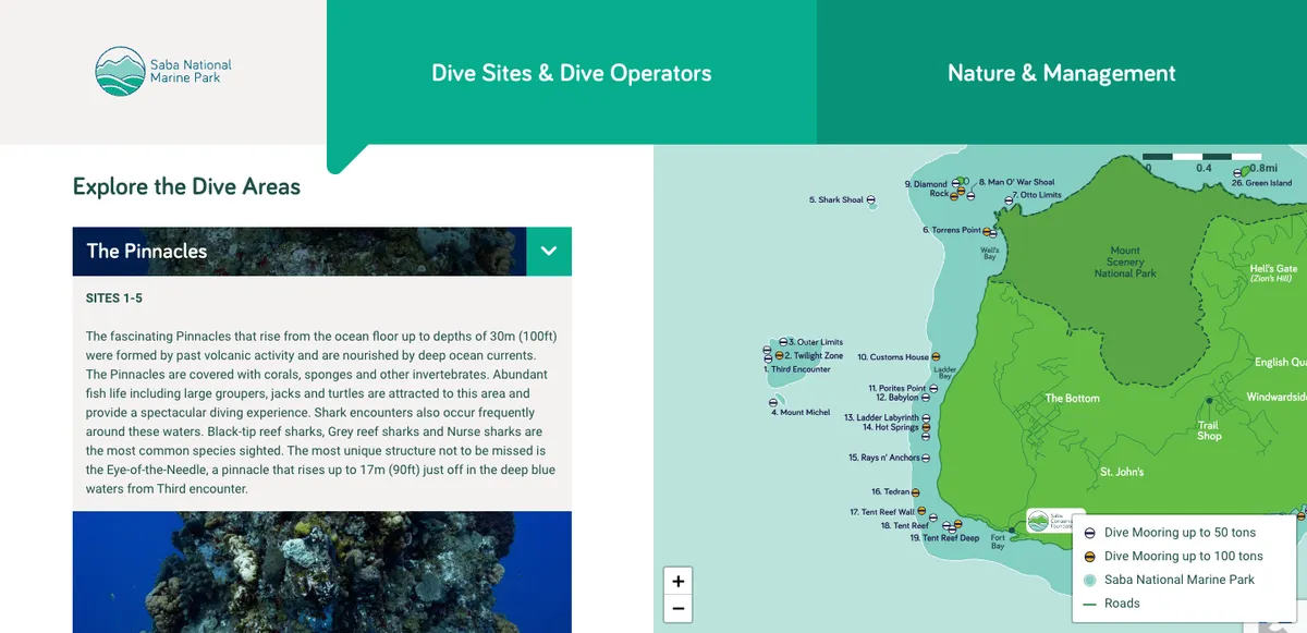 Sabapark.org screenshot