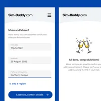 screenshot of Sim-buddy.com