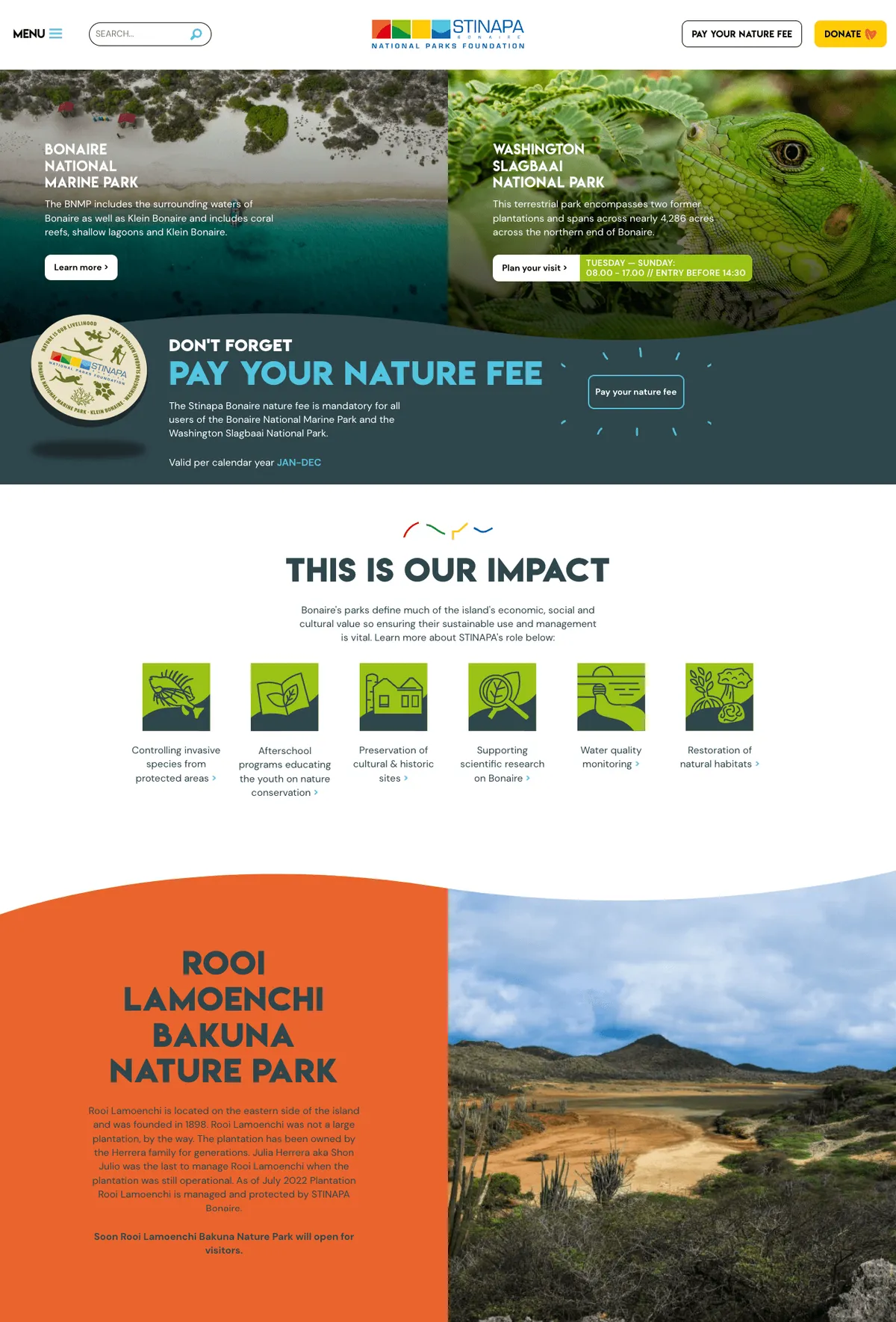 Stinapa Bonaire screenshot