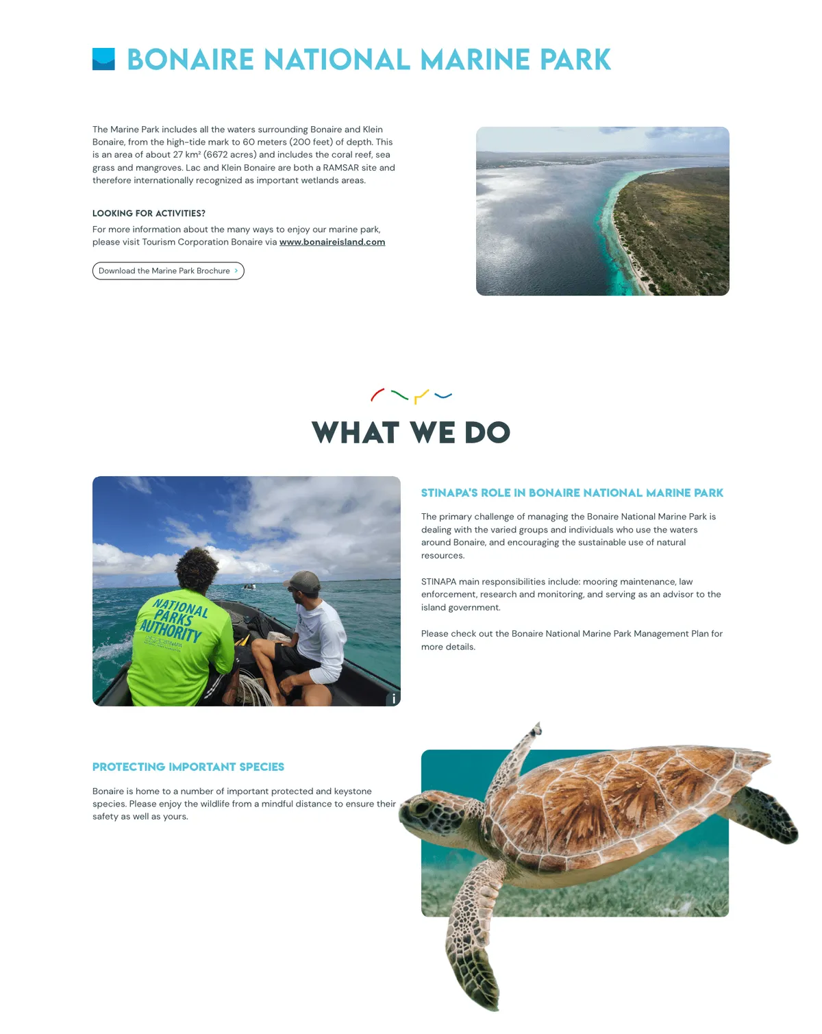 Stinapa Bonaire screenshot