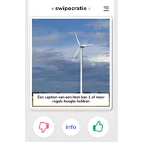 screenshot of Swipocratie